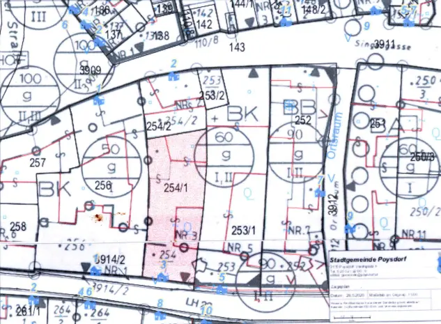 Bebauungsplan Poysdorf